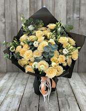 Букет цветов из:  Розы и Лизиантусы #REPLACE_PRED# Авдотьино