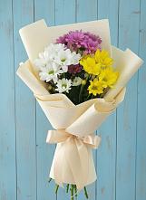 Букет цветов из:  Хризантемы в Авдотьино