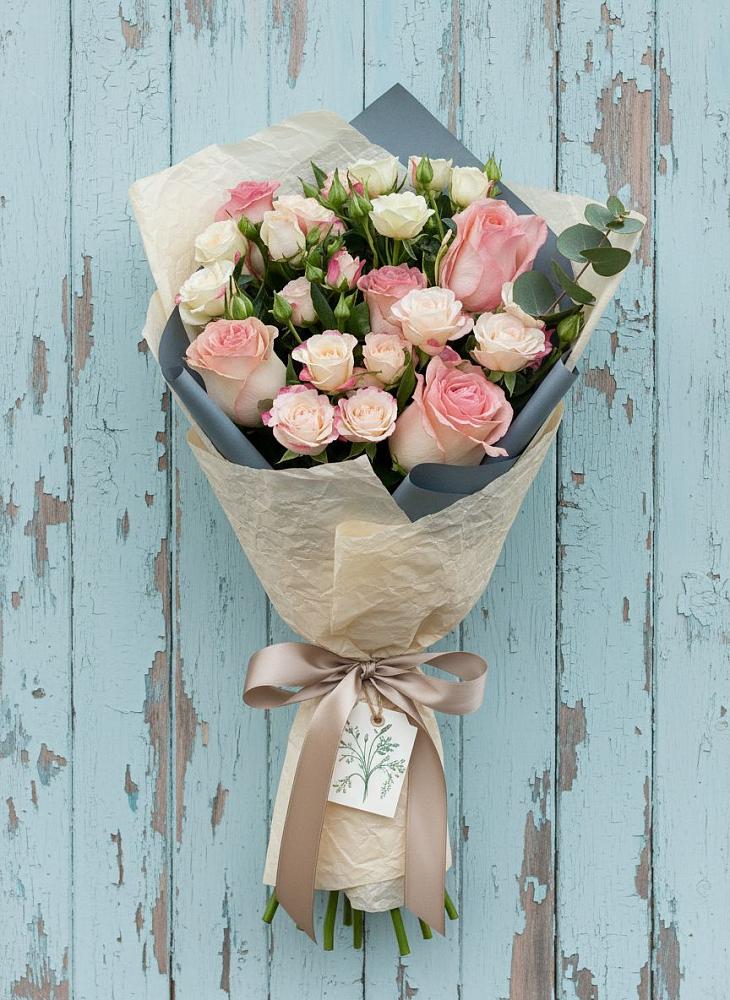 Букет цветов из: Розы в Авдотьино