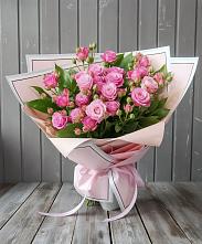 Букет Розовый кустик #REPLACE_PRED# Авдотьино