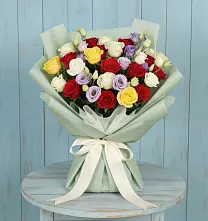 Букет цветов из:  Розы #REPLACE_PRED# Авдотьино