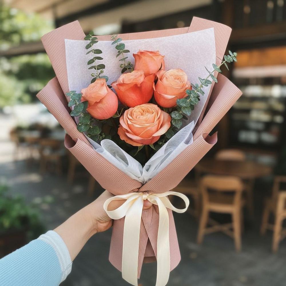 Букет цветов из: Розы в Авдотьино