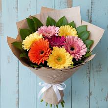 Букет цветов из:  Герберы в Авдотьино