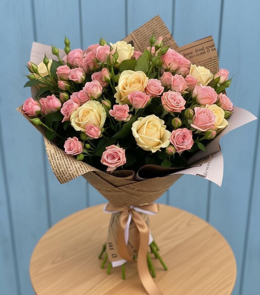 Букет цветов из: Розы в Авдотьино