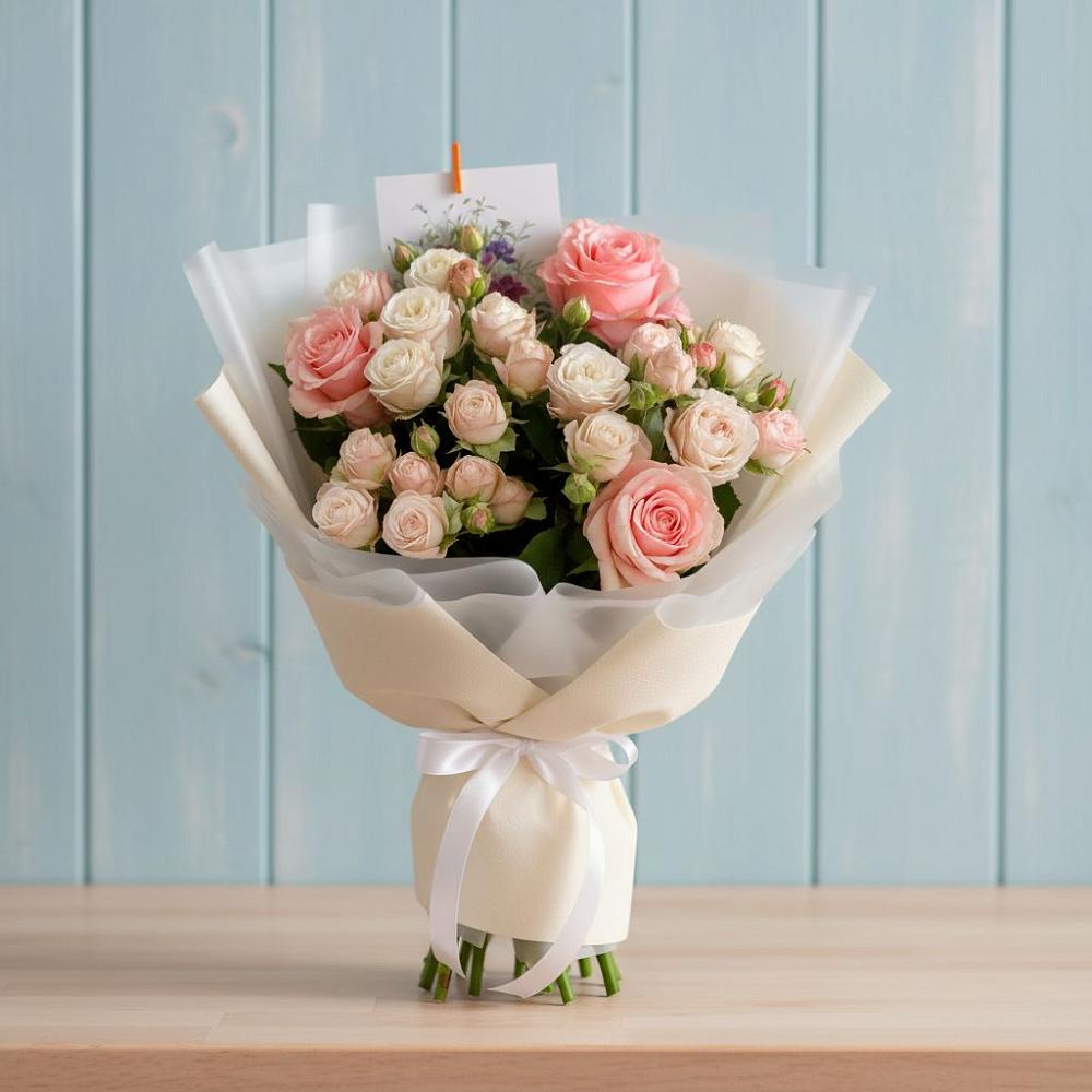 Букет цветов из: Розы в Авдотьино