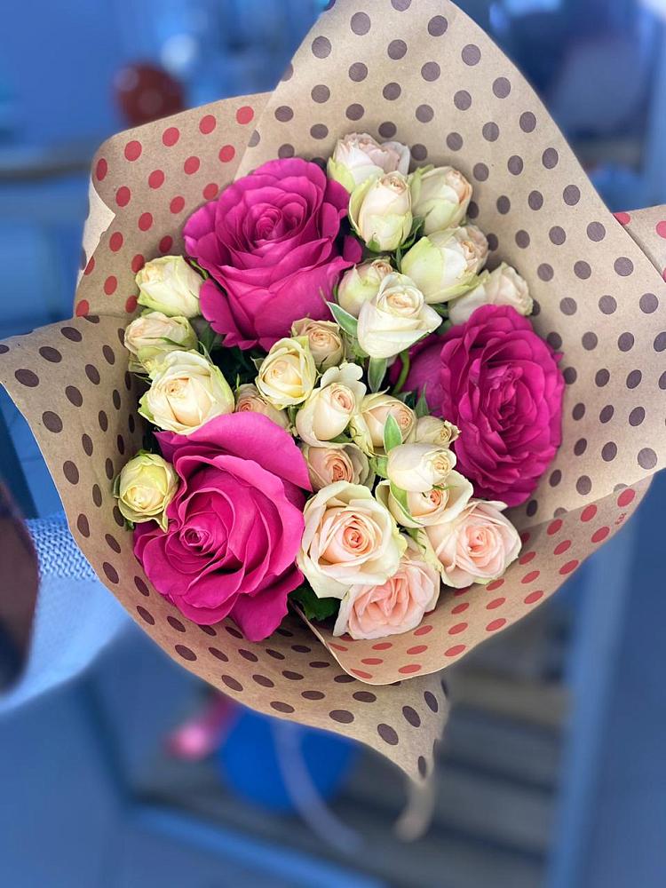 Букет цветов из: Розы в Авдотьино