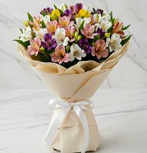 Букет цветов из:  Альстромерии #REPLACE_PRED# Авдотьино
