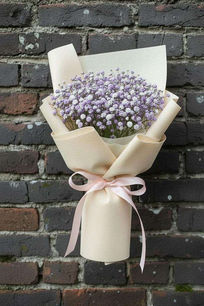 Букет цветов из: Гипсофила в Авдотьино