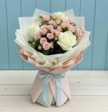 Букет цветов из:  Розы в Авдотьино