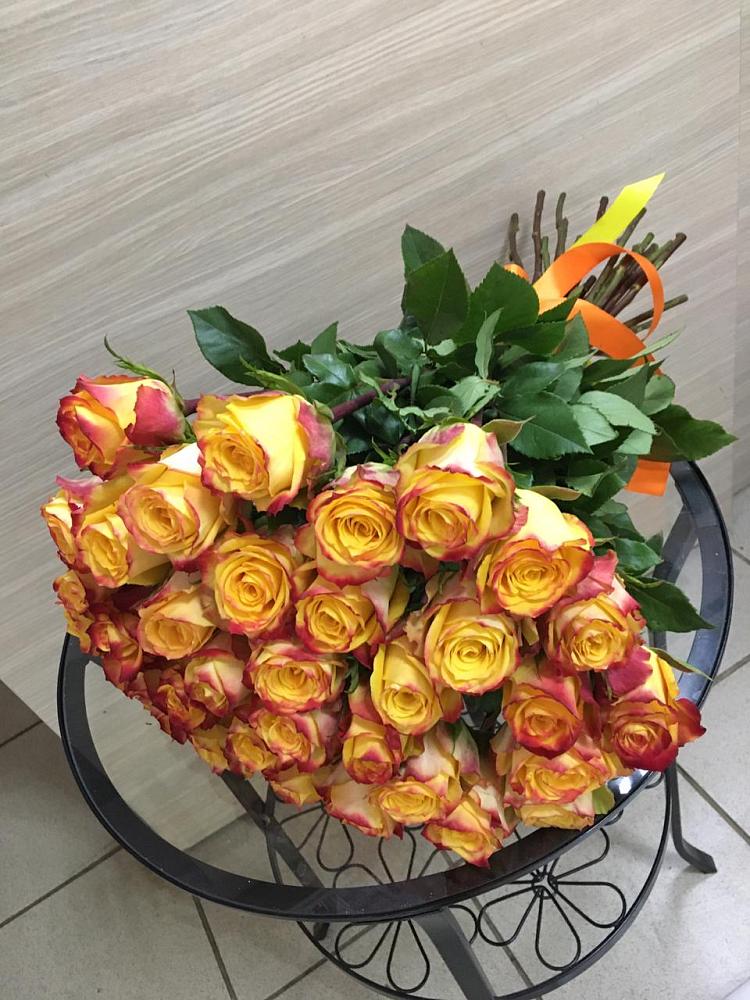 Букет Желтые розы в Авдотьино