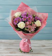 Букет цветов из:  Герберы в Авдотьино