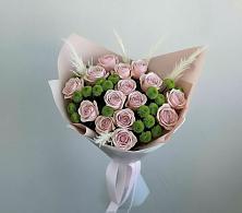 Букет цветов из:  Розы и Хризантемы #REPLACE_PRED# Авдотьино