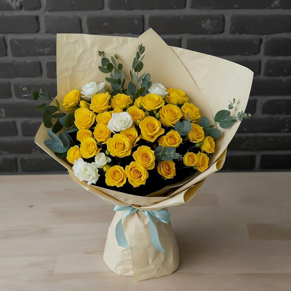 Букет цветов из: Розы в Авдотьино