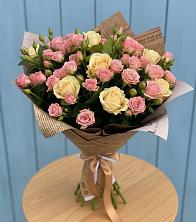 Букет цветов из:  Розы в Авдотьино