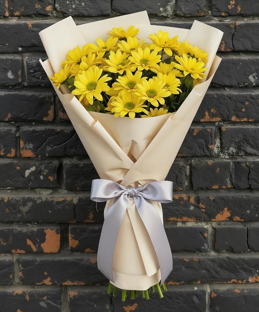 Букет цветов из: Хризантемы в Авдотьино