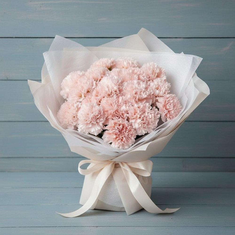 Букет цветов из: Гвоздики в Авдотьино