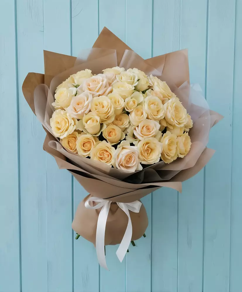 Букет Кремовое облако в Авдотьино