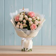 Букет цветов из:  Розы в Авдотьино